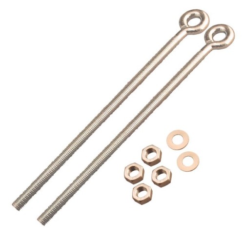 Wessex DOUBLE DOOR Spring Eye Bolts 8" (200mm)