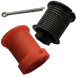 Henderson CD Professional Safelift Pulley Drums RED & BLACK