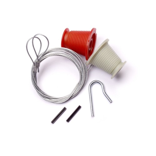 Fort Door Garage Tapered Cones & Cables