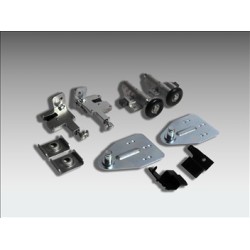 Garador Double Door Top Roller and Bracket Pack - With Latches