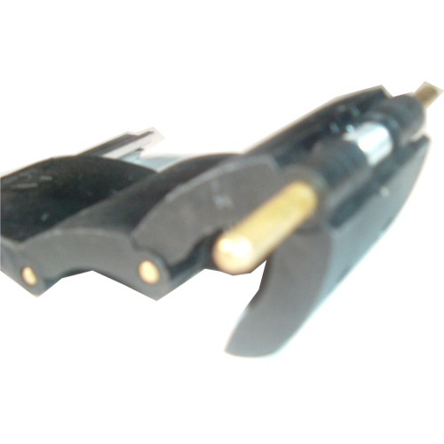 77mm Lath Roller Door Locking Strap 3 segment - Black