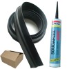 8ft 6” - 20mm High Garage Door Rubber Floor Threshold Seal Kit 