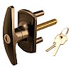 Apex T-handle Garage Door Lock 75mm Shaft Apex T-handle Garage Door Lock 75mm Shaft