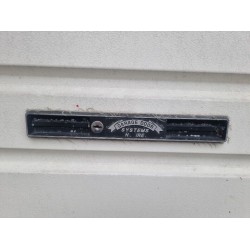 Garage Door Systems GDS OLD STYLE Inline Roller Shutter Lock 9.5"