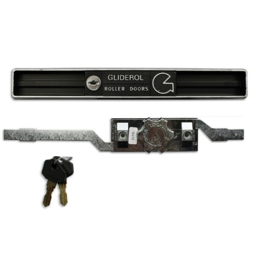 Gliderol OLD STYLE Inline Roller Shutter Lock 9.5" - Barrel & 2 Keys