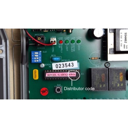 SWS Genuine Seceuroglide Remote Control Handset 433MHz