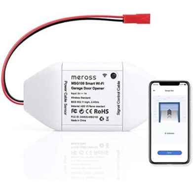 Meross Smart Wi-Fi Garage Door Opener - Alexa Compatible
