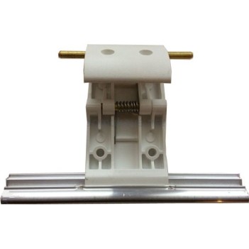 55mm Lath Roller Door Locking Strap 2 segment - White