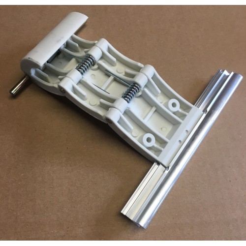 55mm Lath Roller Door Locking Strap 3 segment - White