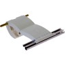 77mm Lath Roller Door Locking Strap 2 segment - White 77mm Lath Roller Door Locking Strap 2 segment - White