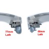 77mm Lath Roller Door Locking Strap 2 segment - White 77mm Lath Roller Door Locking Strap 2 segment - White
