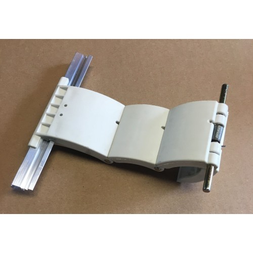 77mm Lath Roller Door Locking Strap 3 segment - White