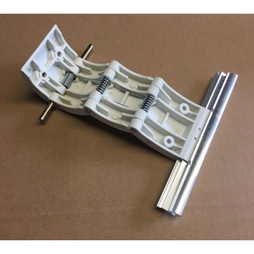 77mm Lath Roller Door Locking Strap 3 segment - White