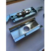 Steel Line Inline Roller Shutter Lock - Chrome