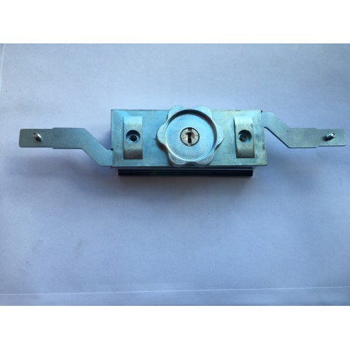 Steel Line Inline Roller Shutter Lock - Chrome