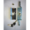 Steel Line Inline Roller Shutter Lock - Chrome Steel Line Inline Roller Shutter Lock - Chrome