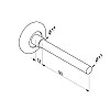Wayne Dalton Roller Spindle Wheel Assembly Wayne Dalton Roller Spindle Wheel Assembly