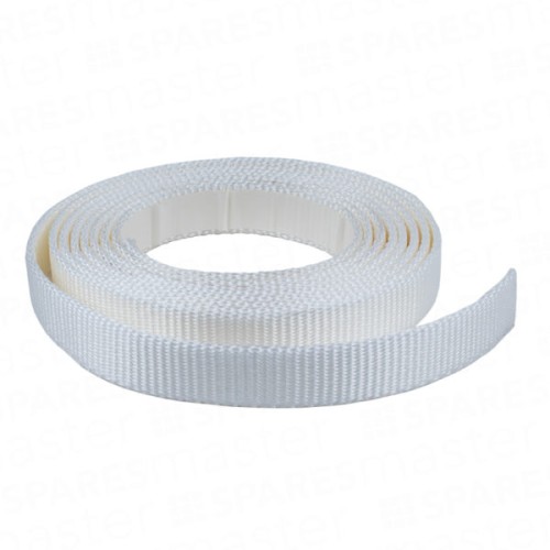 Genuine SWS SeceuroGlide Roller Shutter Webbing - White