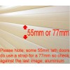 77mm Lath Roller Door Locking Strap 2 segment - White 77mm Lath Roller Door Locking Strap 2 segment - White