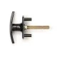 Bonsack T-Handle Lock 35mm Spigots