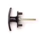 Wickes / B&Q T-handle Garage Door Lock 75mm Shaft