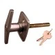 Haskins / Apex / Starfleet / Golmet T-handle Garage Door Lock