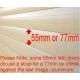 77mm Lath Roller Door Locking Strap 4 segment - Crown Longer Aluminium Section