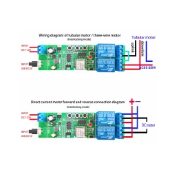 NECO Smart WiFi Switch for Roller Shutter Door Control Units - Alexa Compatible