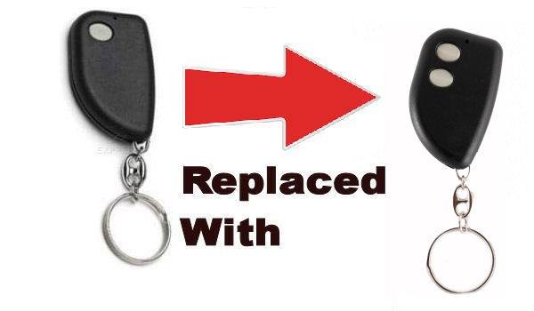 Ansa Door Systems replacement remote control 433MHz handset ATX-2