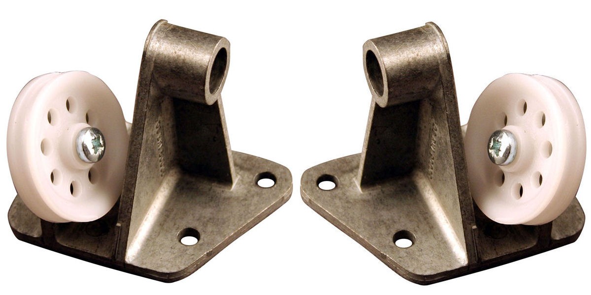 Garador C-Type Wall Bracket Pulley Wheel Assembly