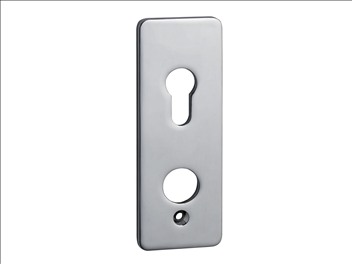 Genuine Garador Brushed Steel Diecast Fascia Plate 