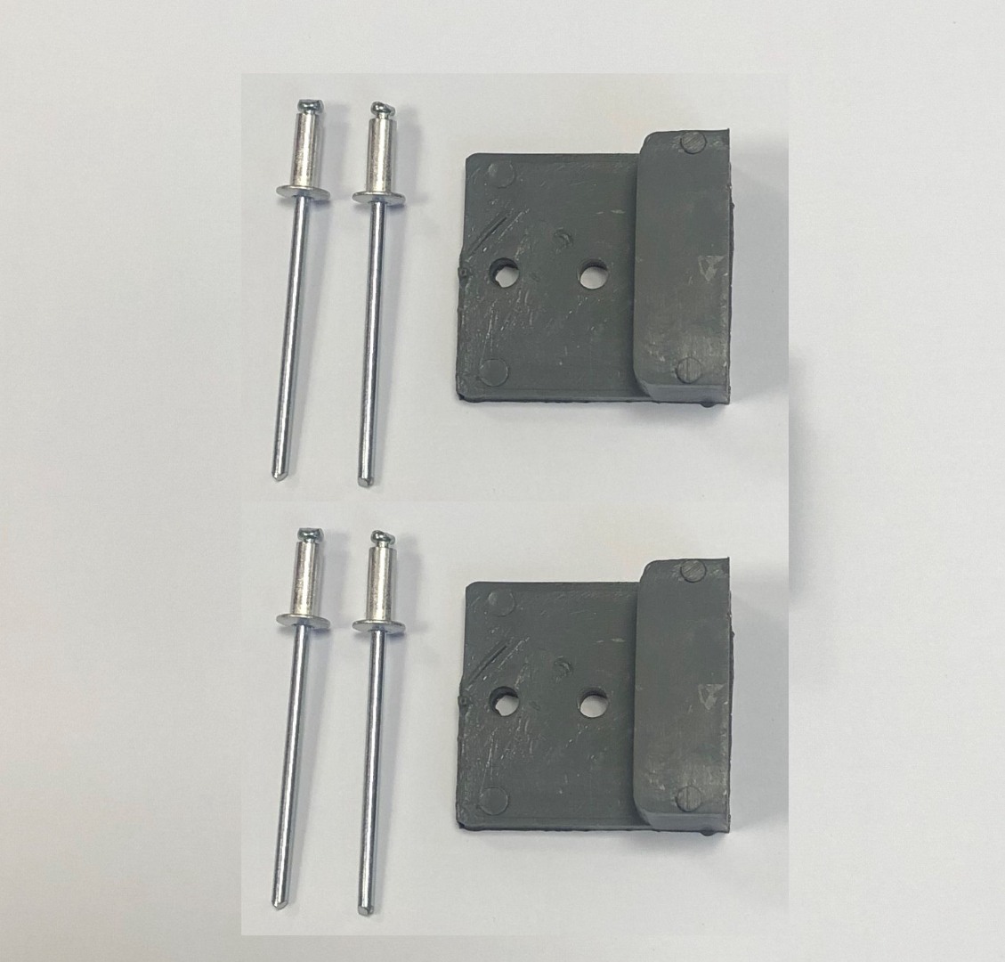 Gliderol GENUINE Roller Door Shutter Lock Bar Guides - PAIR
