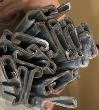 B&D Roller Door Shutter Lock Rod Bars - PAIR