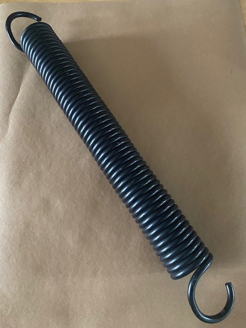 Henderson Retractable Black Garage Door Spring - Double-Width Doors