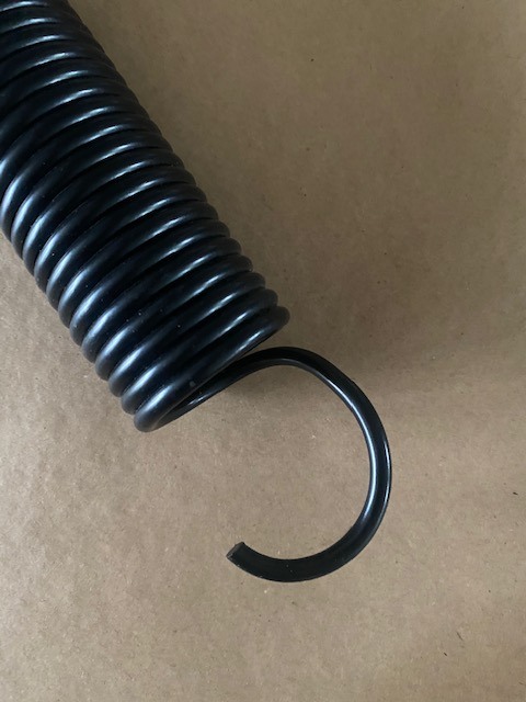 Bonsack Retractable Black Garage Door Spring - Light Single Width Doors