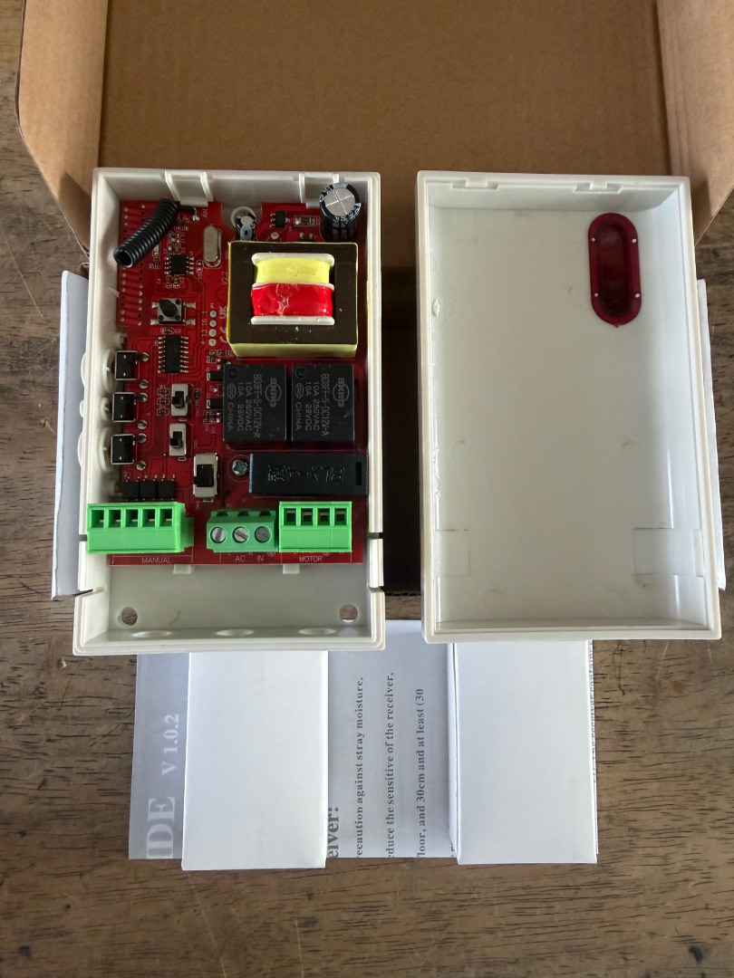 NVM Frequency Roller Shutter Remote Control Unit & 2 Handsets