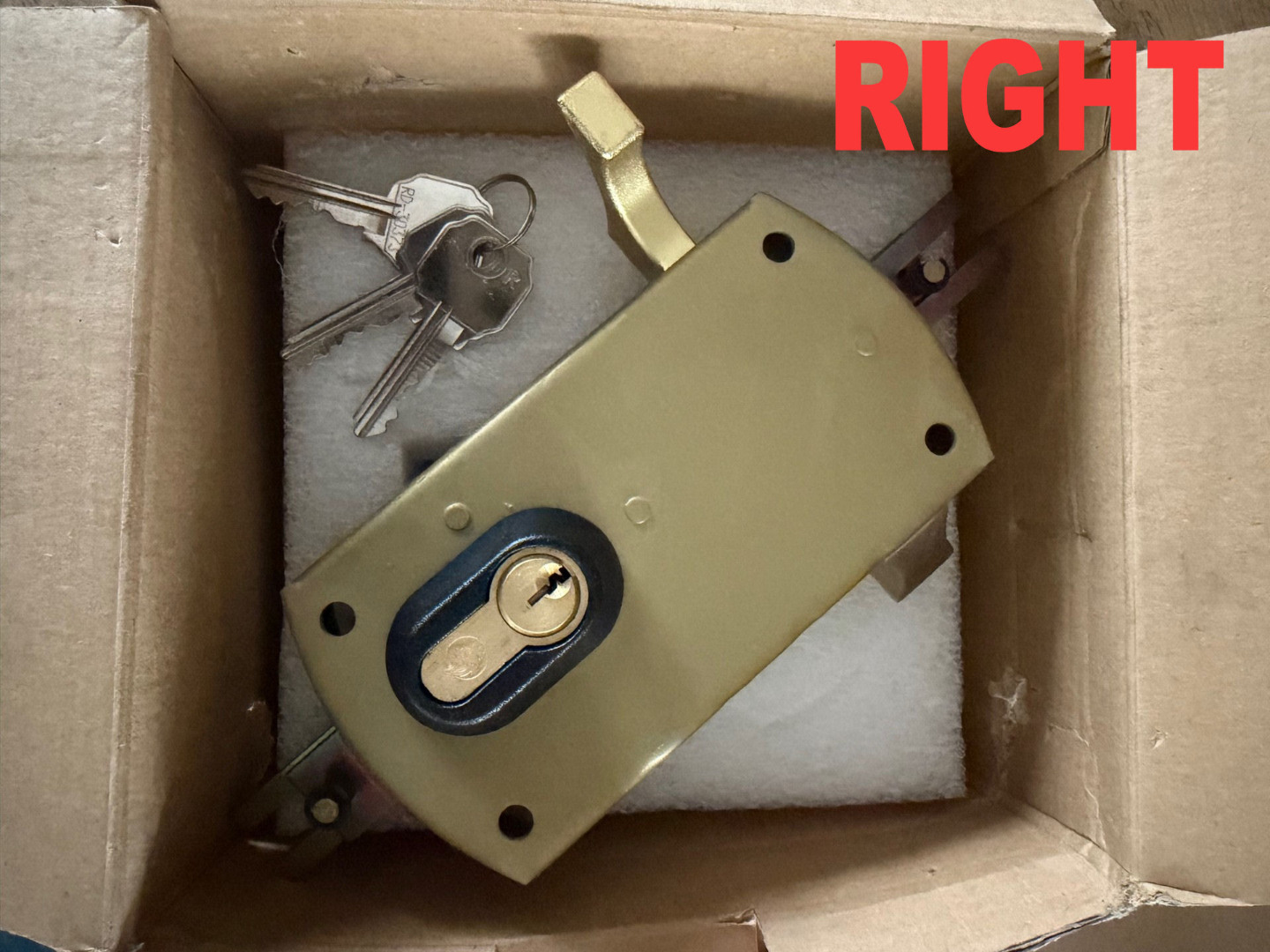 Novoferm Side Door Euro Lock Mechanism Assembly