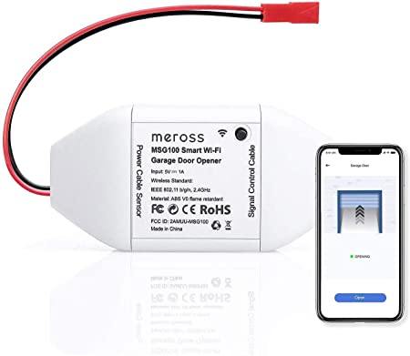 Meross Smart Wi-Fi Garage Door Opener - Alexa Compatible Meross Smart Wi-Fi Garage Door Opener - Alexa Compatible