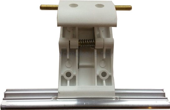 77mm Lath Roller Door Locking Strap 2 segment - White 77mm Lath Roller Door Locking Strap 2 segment - White