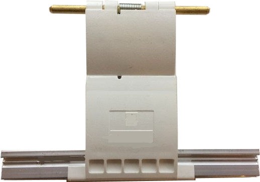 77mm Lath Roller Door Locking Strap 2 segment - White 77mm Lath Roller Door Locking Strap 2 segment - White