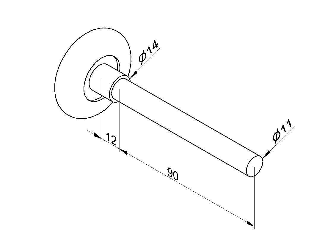 Wayne Dalton Roller Spindle Wheel Assembly Wayne Dalton Roller Spindle Wheel Assembly